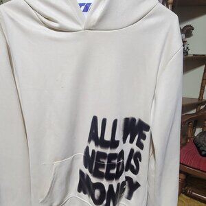 Sweater with printed logo